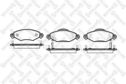 Комплект тормозных колодок, дисковый тормоз STELLOX купить